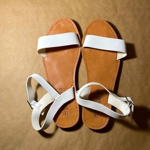White Sandals - Women’s size 8